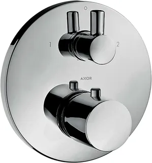 Hansgrohe Thermostatmischer UP Axor Uno F-Set chrom mit Absperr-/Umstellventil