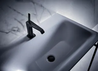 Hansgrohe Waschtischmischer 190 Axor Citterio E Highriser ohne Zugstange chrom – Bild 2
