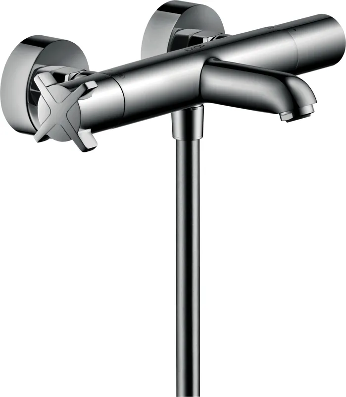 Hansgrohe Thermostatmischer Aufputz Axor Citterio E chrom für Wanne