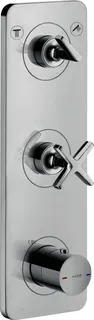 Hansgrohe Thermostatmodul Unterputz Axor Citterio E Fertigset 2 Verbraucher chrom
