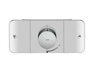 Hansgrohe Thermostat UP Axor One Fertigset 2 Verbraucher chrom – Bild 3