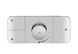 Hansgrohe Thermostat UP Axor One Fertigset 3 Verbraucher chrom – Bild 2