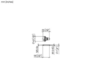 Dornbracht Verlängerung SERIENNEUTRAL 12177970 28 mm – Bild 3