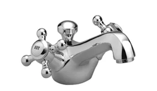 Dornbracht Waschtisch-Einlochbatterie mit Ablaufgarnitur MADISON 22500360 Chrom – Bild 2