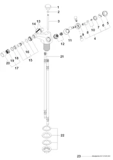 Dornbracht Bidet-ELB mit Ablaufgarnitur MADISON 24510360 Messing (23kt Gold) – Bild 4