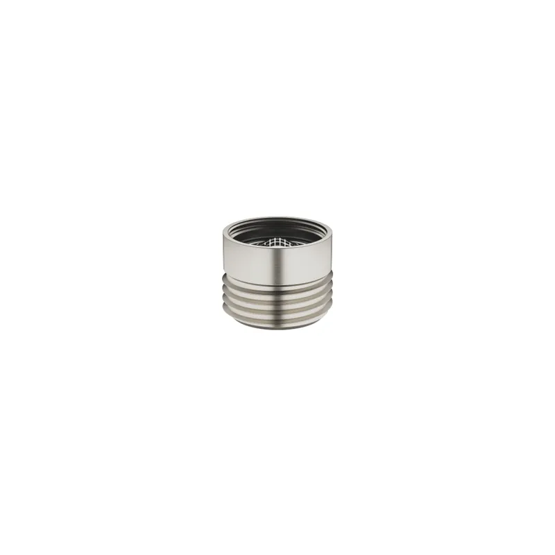 Dornbracht Adapter f.Brauseabgang SERIENNEUTRAL 12202979 3/8" x 1/2" Platin gebürstet