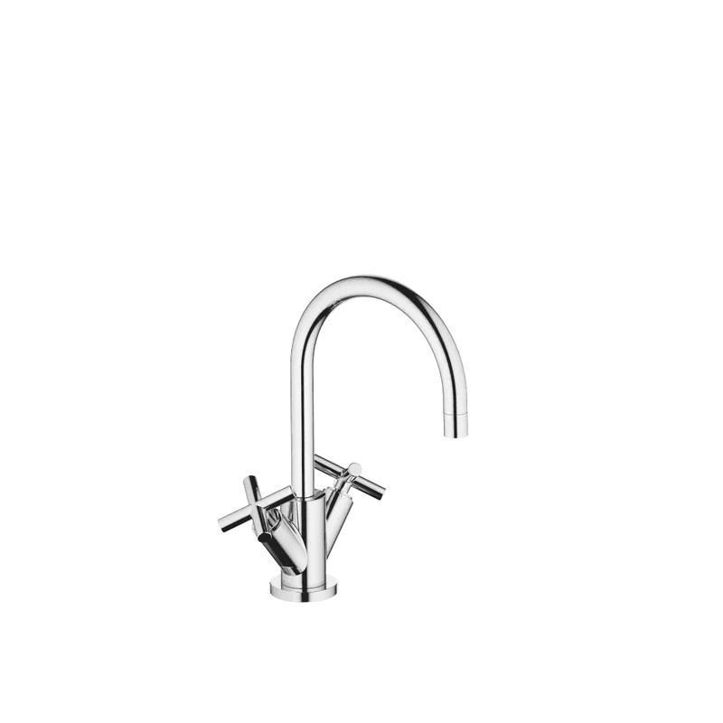 Dornbracht Waschtisch-Einlochbatterie mit Ablaufgarnitur TARA 22513892 Chrom