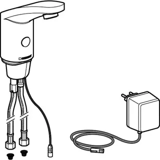 Geberit HyTronic185 Waschtisch-Armatur (IR/Netz) ohne Mischhebel 116.145.21.1 chrom – Bild 3