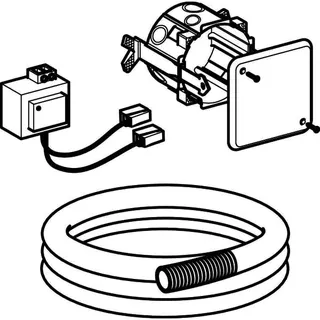 Geberit Rohbauset m.UP-Netztransformator f.HyTronic87/88, 241.631.00.1 – Bild 3