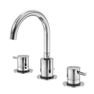 Steinberg 3-Loch Waschtisch-Armatur 100 2000, chrom