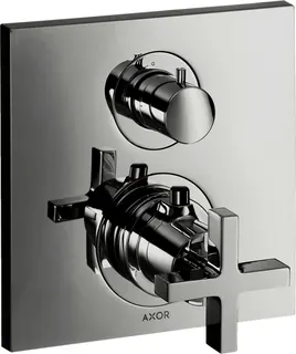 Hansgrohe Thermostat UP Axor Citterio F-Set m.Absperr-u.Umstellvtl./Kreuzgriff chrom