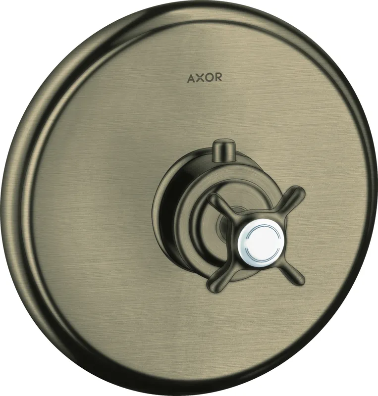 Hansgrohe Thermostat Unterputz Axor Montreux Fertigset brushed nickel
