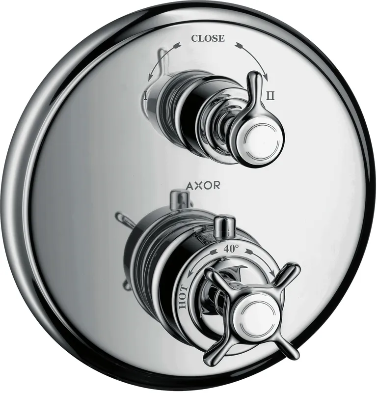 Hansgrohe Thermostat UP Axor Montreux F-Set chrom mit Absperr-u.Umstellventil