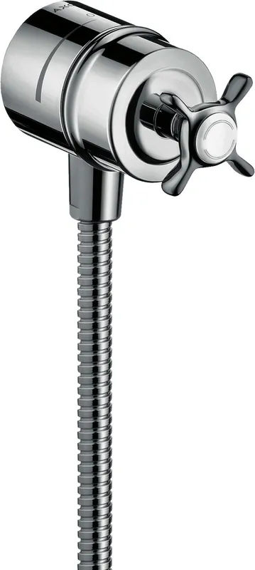 Hansgrohe Wandabsperrventil Axor Montreux Fixfit Stop chr.Kreuzgr.Schlauchanschl.