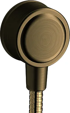 Hansgrohe Schlauchanschluss Axor Montreux Fixfit DN15 mit RV brushed nickel