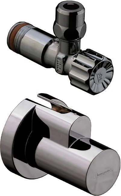 Hansgrohe Eckventil BN mit Schuber und Quetschverschraubung