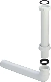 Viega Ablaufbogen 90 Grad 5632.2 in G1 1/4 x 32mm Kunststoff weiss