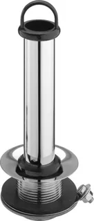Viega Standrohrventil 44.1 in G1 1/4 x70x40x120mm Messing verchromt – Bild 2