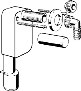 Viega Geruchverschluss 5635.7 in G1 x DN40/50 Kunststoff weiss – Bild 3