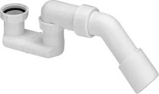 Viega Geruchverschluss 6887.45 in G1 1/2 x DN40/50 Kunststoff weiss – Bild 2