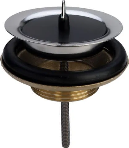 Viega Ablaufventil 7122 in G1 1/2 x 80mm Messing