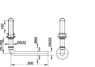 Anschluss-Bogen 320 PC CR, 1 1/4" x DN 32 – Bild 3