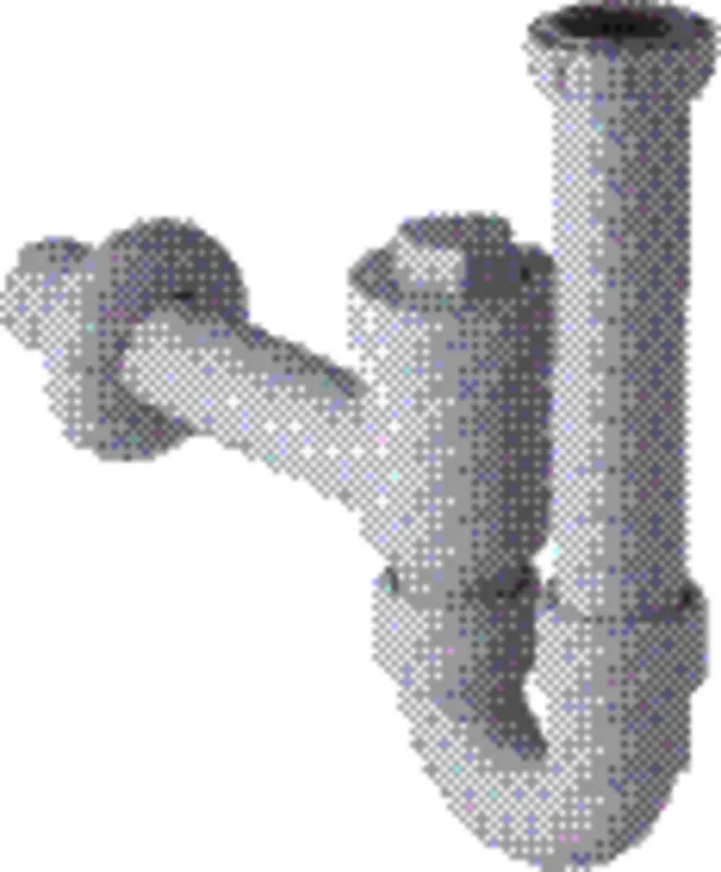 Geberit Geruchverschluss weiß absperrbar 11/2"x50mm, 152.861.11.1