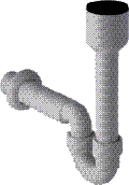 Geberit Ausgußbecken-Ablauf Abgang 40 mm 152.607.11.1