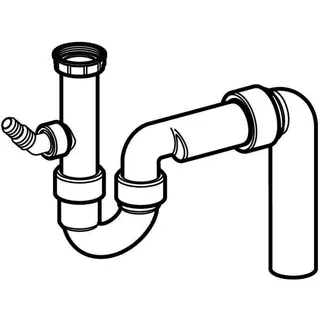 Geberit Spültisch-Ablauf 11/2"x50mm Nr.152.550.11.1 – Bild 3
