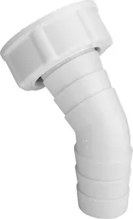 Viega Schlauchverschraubung 45 Grad 7968 in G1 x 20-24mm Kunststoff – Bild 2