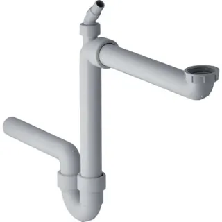 Geberit Spültisch-Ablauf für 1 Becken 11/2"x40mm Raumsparmodell 152.885.11.1 – Bild 2