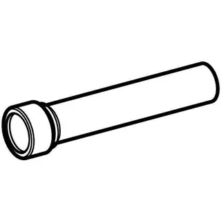 Geberit Ablaufanschlussverlängerung mit Verschraubung 40mm L=25cm 152.164.11.1 – Bild 3