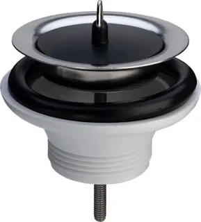 Viega Ablaufventil 7122K in G1 1/2 x 80mm Kunststoff weiss