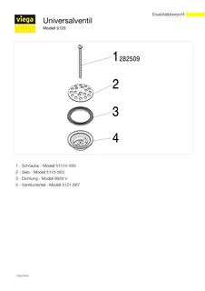 Viega Universalventil 5125 in G1 1/4 x 60mm Chromnickelstahl – Bild 4
