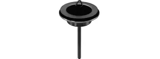Universalventil 11/4"x60mm Unterteil messing vernickelt 100016