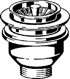 Viega Ablaufventil 7128 in G1 1/2 x 114,5mm Chromnickelstahl – Bild 3