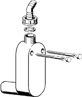 Viega Geruchverschluss 5636 in DN40 Kunststoff weiss – Bild 3