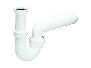 Röhren-Siphon 100/0, 1 1/4" x DN 40