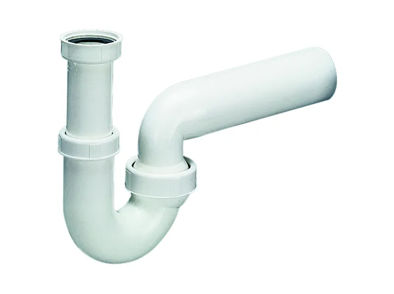 Röhren-Siphon 100/0, 1 1/2" x DN 40/DN 50