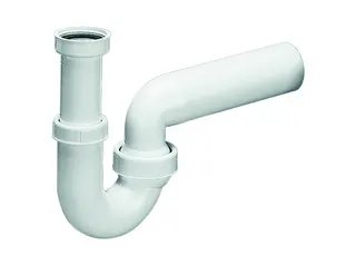 Röhren-Siphon 100/0, 1 1/4" x DN 50