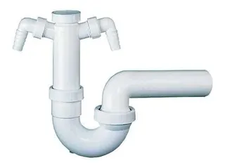Röhren-Siphon 100/2, 1 1/2" x DN 50 – Bild 2