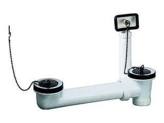 Ab- und Überlauf-Set 024 U, 2 Ketten, 1 1/2" – Bild 2