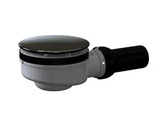 Duschwannenablauf ORIO 60 mm, Haube verchromt, DN 40 – Bild 2