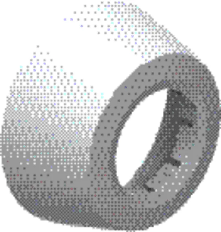 Geberit Rosette f.Abgang zu Waschtisch-Ablauf d 40, 241.508.11.1 weiß