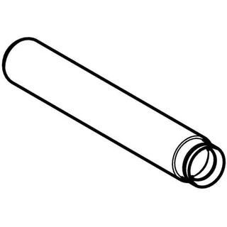 Geberit Verlängerungsrohr f.WT-Ablauf 40mm, 241.502.11.1 weiß – Bild 3
