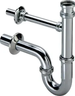 Viega Röhrengeruchverschluss 5611.02 in G1 1/4 x G1 1/4G x 240mm ms verchr.