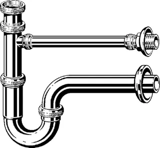 Viega Röhrengeruchverschluss 5611.02 in G1 1/4 x G1 1/4G x 240mm ms verchr. – Bild 3