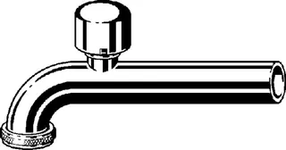 Viega Abgangsbogen 90 Grad 5611.01 in 32x175mm Messing verchromt – Bild 3