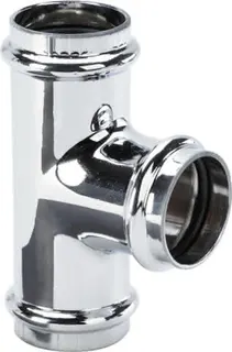 Viega T-Stück 5697 in 32mm Kupfer verchromt