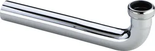 Viega Ablaufbogen 90 Grad 5622.2 in G1 1/4 x 32x255mm Messing verchromt